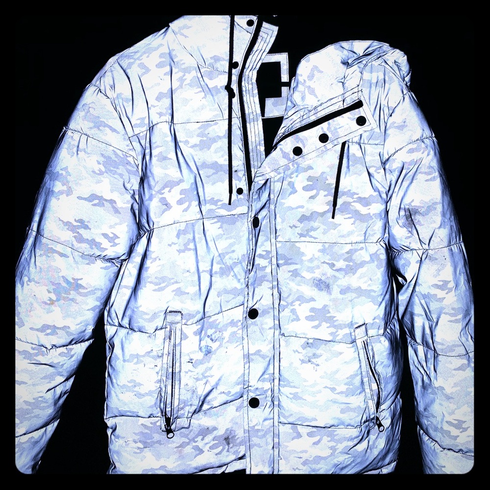 Reflective Puffer Jacket